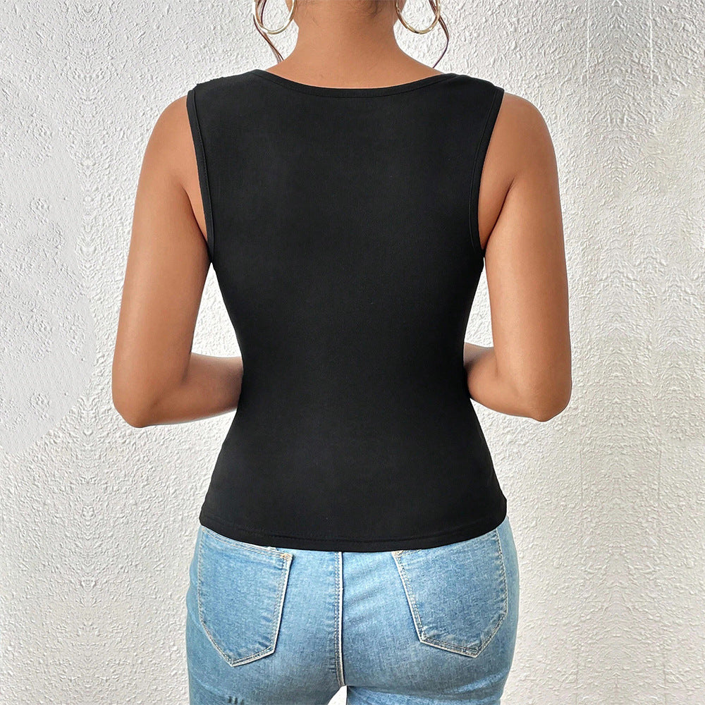 Damen asymmetrisches Top mit elegantem Design W&W