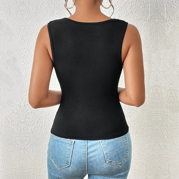 Damen asymmetrisches Top mit elegantem Design W&W