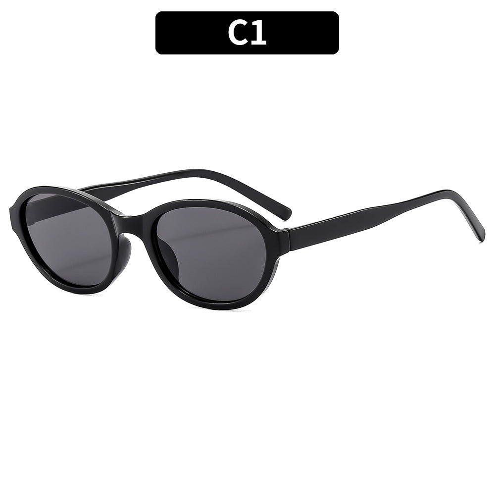 W&W | Ovale Sonnenbrille mit kleinem Rahmen