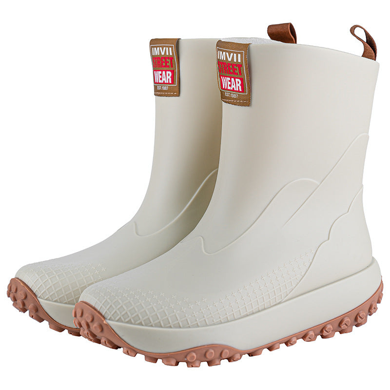 Herren Gummistiefel mit rutschfester Sohle WW