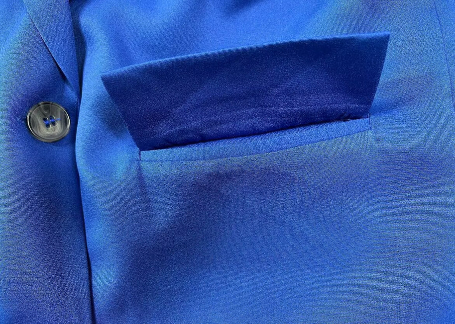 Damen eleganter Blazer mit modernem Schnitt und Taschen WW