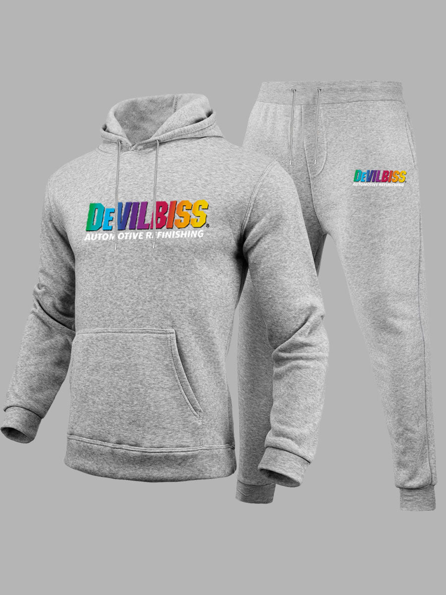 Damen Sportliches Hoodie und Jogginghose Set aus weichem Fleece WW