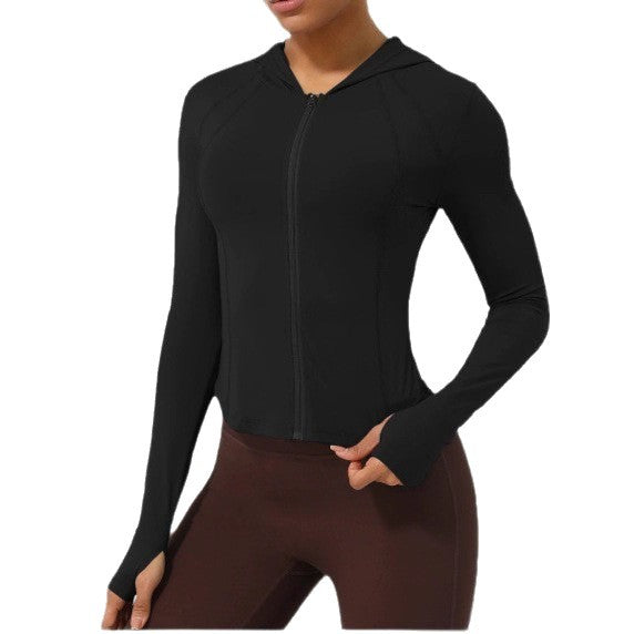 Damen Sportjacke mit praktischen Daumenlöchern und athletischem Schnitt WW