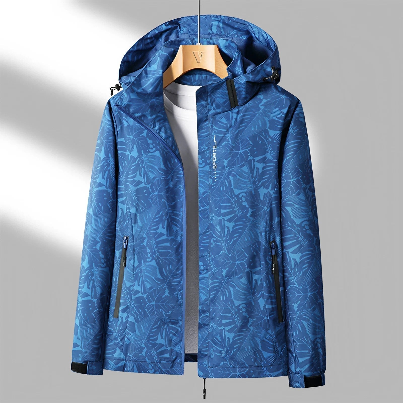 WW | Regenjacke Mit Kapuze Wasserdicht Damen
