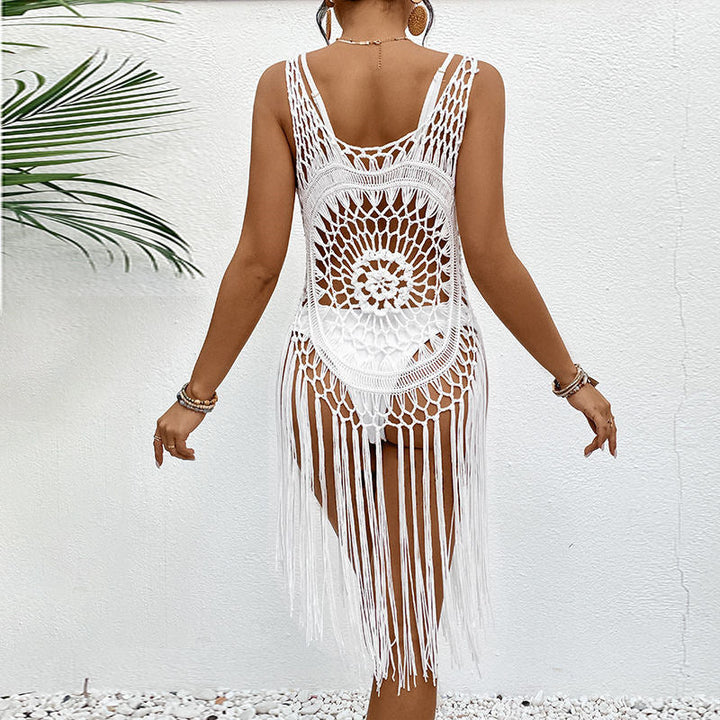 Damen Boho-Strandkleid aus Makramee W&W Mode