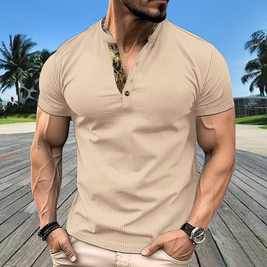 Herren Kurzarm Hemd WW
