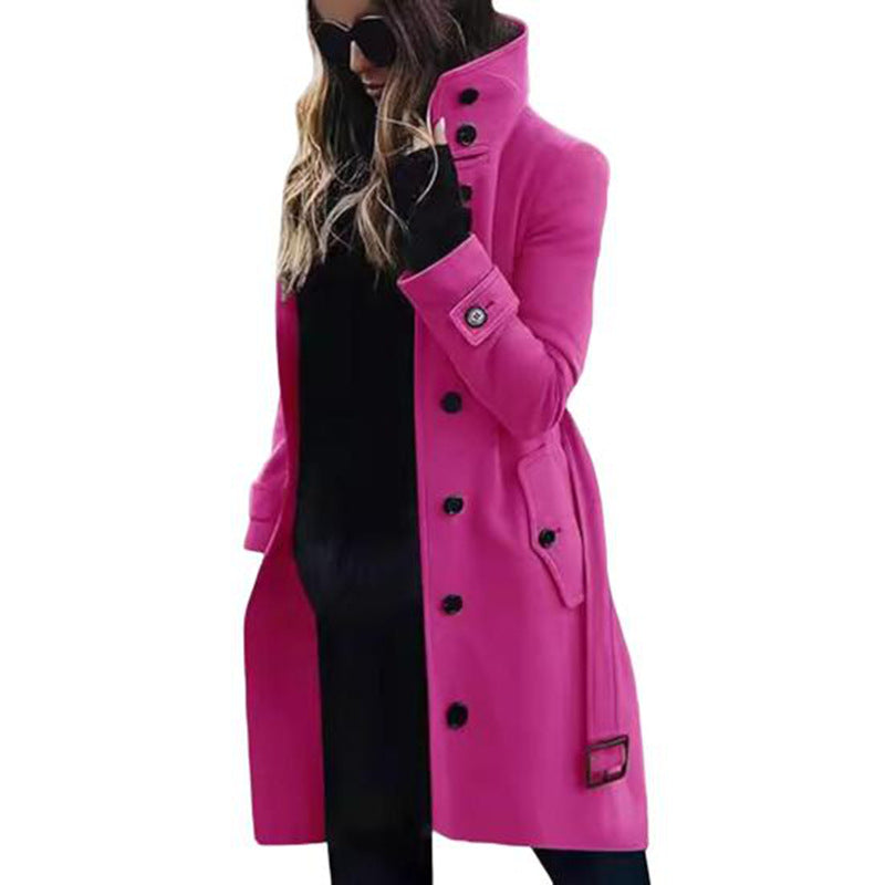 WW | Slim Fit Wollmantel für Frauen