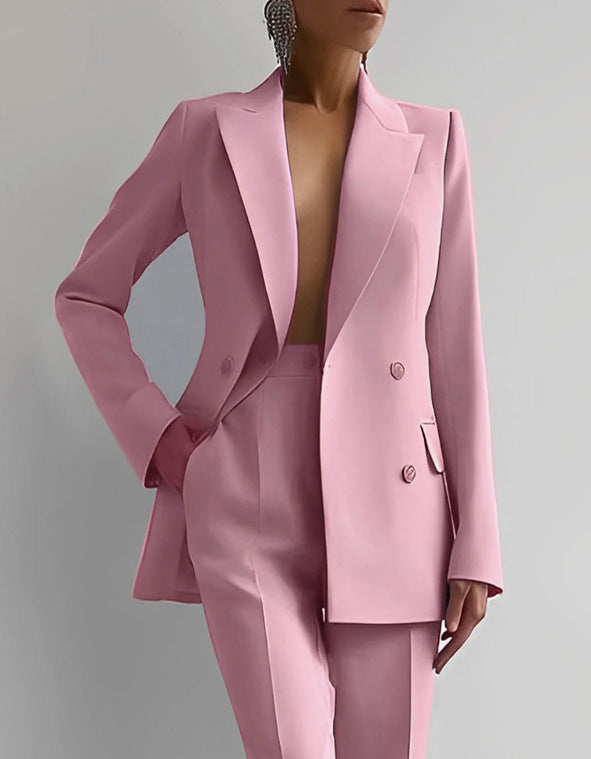 W&W Mode | Elegante Blazer Und Hosen Satz