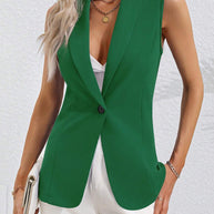 Damen ärmelloser Blazer WW