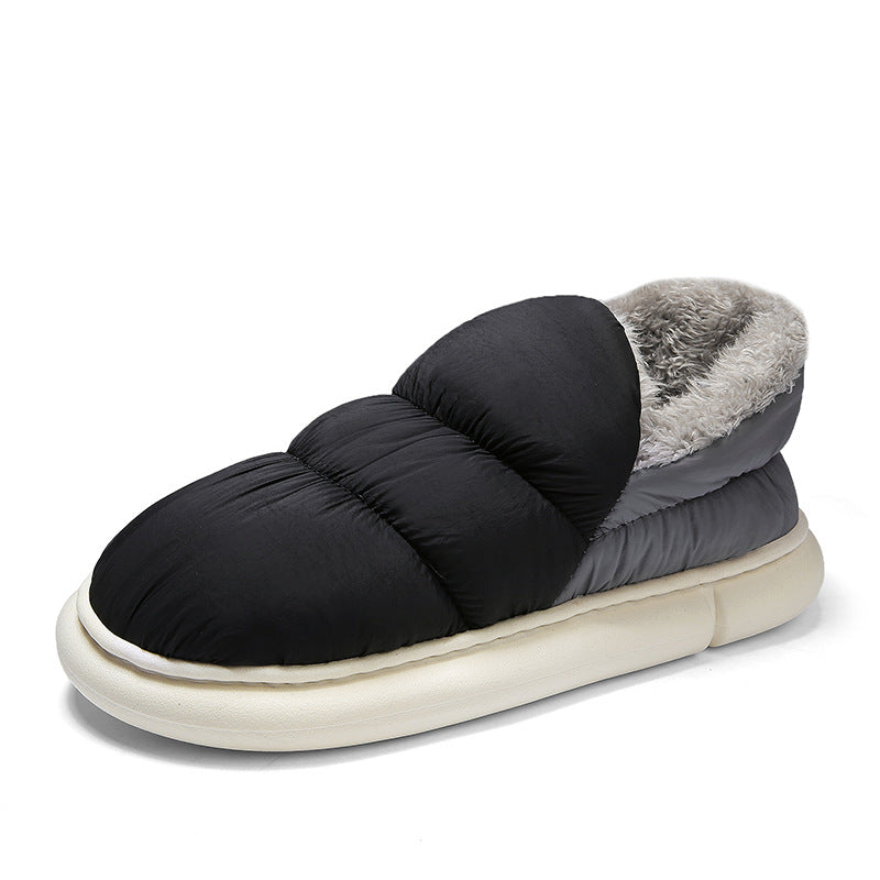 Damen warme Hausschuhe mit kuscheligem Innenfutter WW