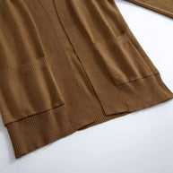 Damen Strickjacke mit strukturiertem Design und praktischen Taschen WW