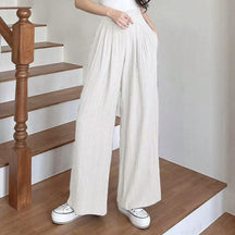 Damen weite Faltenhose WW