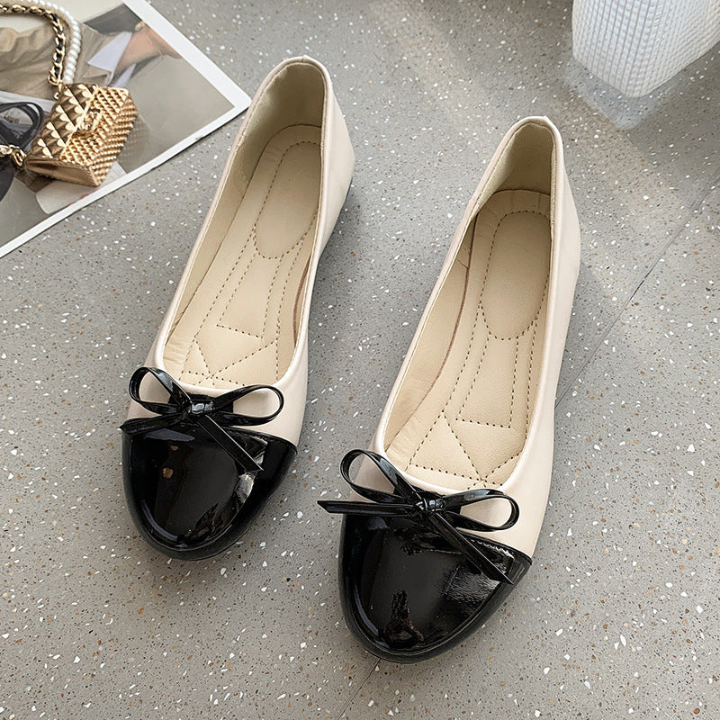 Damen Ballerina-Schuhe mit elegantem Schleifendetail und gepolstertem Fußbett WW