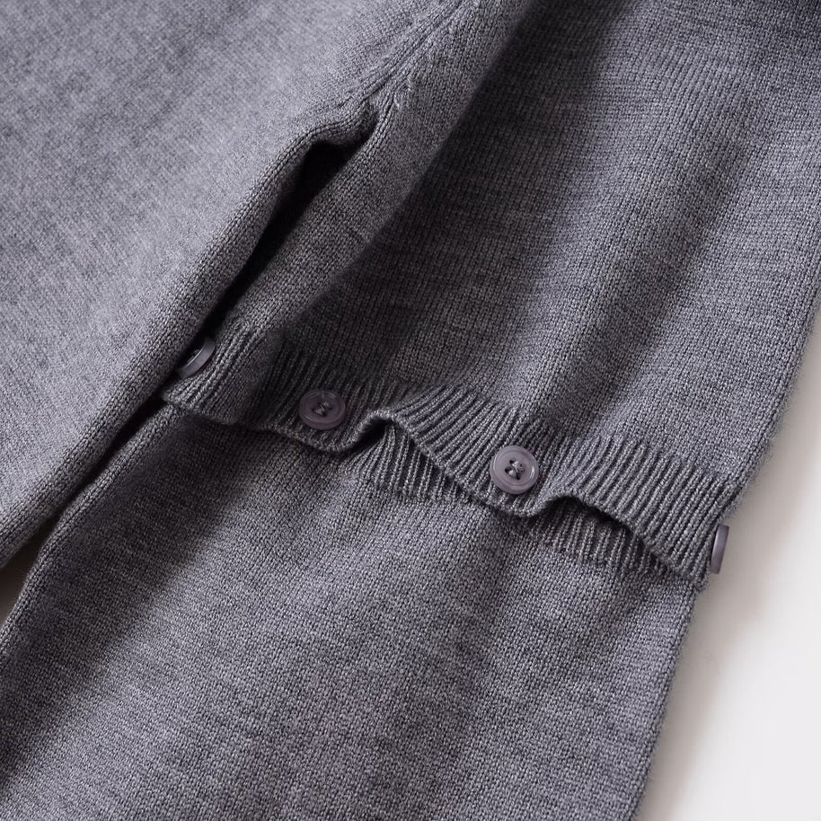 Damen Strickjacke mit dekorativen Knöpfen WW