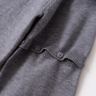 Damen Strickjacke mit dekorativen Knöpfen WW