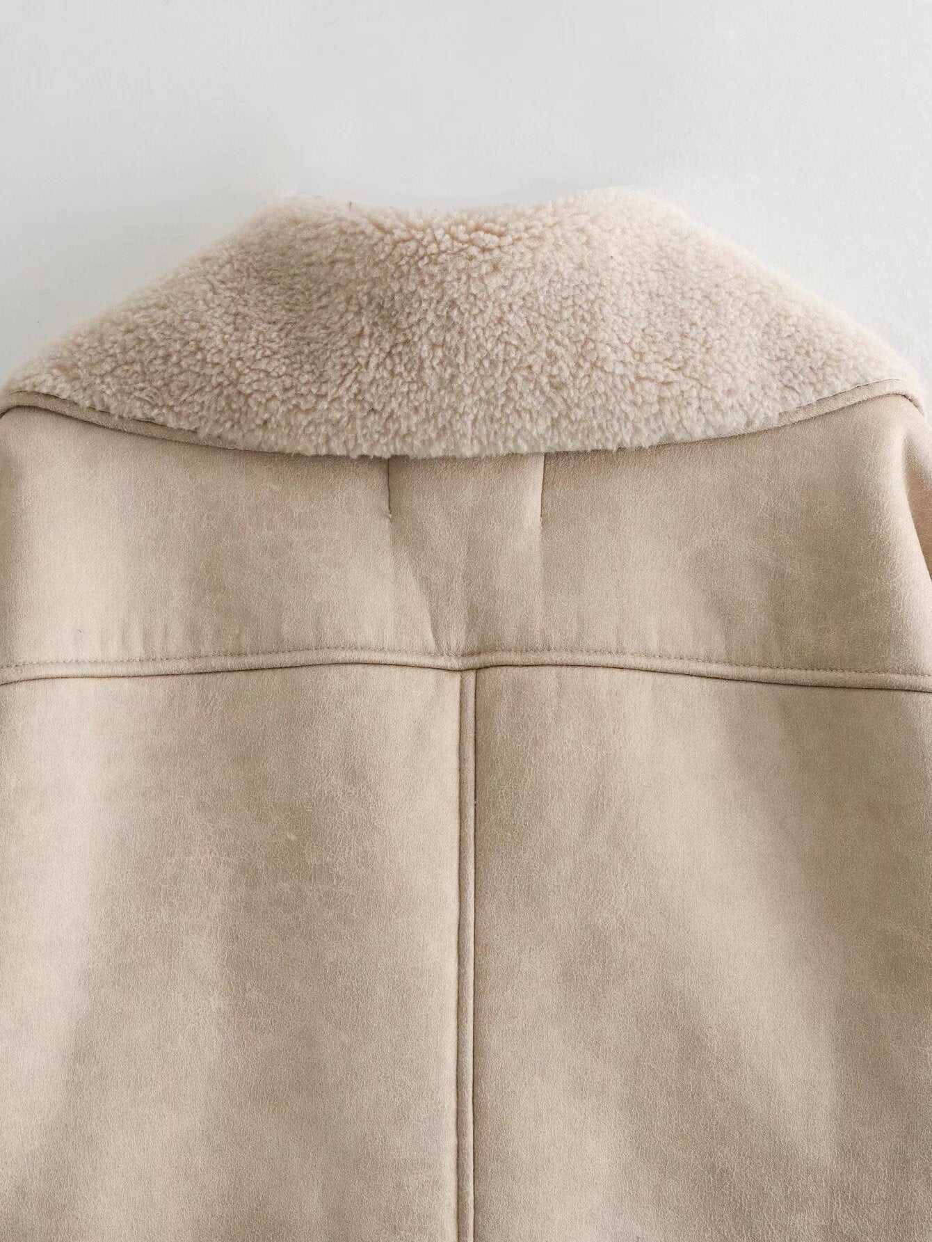 WW | Klassische Kurze Lederjacke Damen