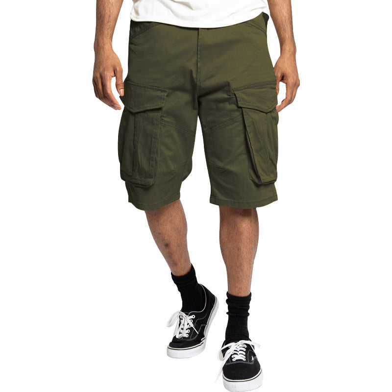 Herren Cargo-Shorts mit praktischen Seitentaschen und robustem Design WW