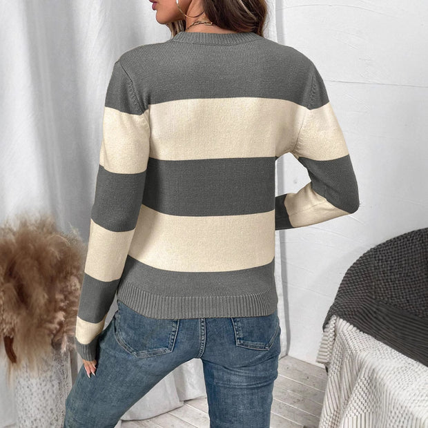 Damen Baumwollstrickpullover WW