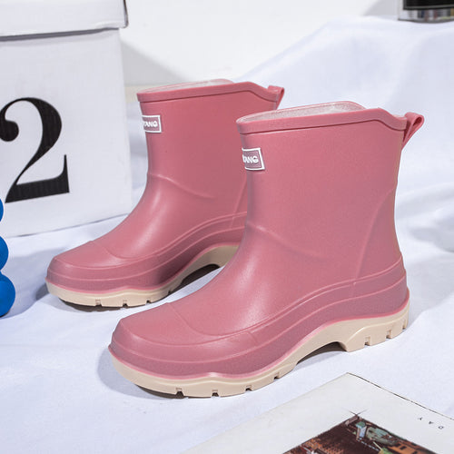 Damen wasserdichte Gummistiefel für alle Wetterbedingungen WW