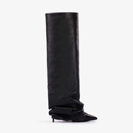 Damen Slouchy Hochhackige Stiletto Stiefel WW