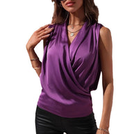 WW | Gekraustes Weste Sexy Shirt Top