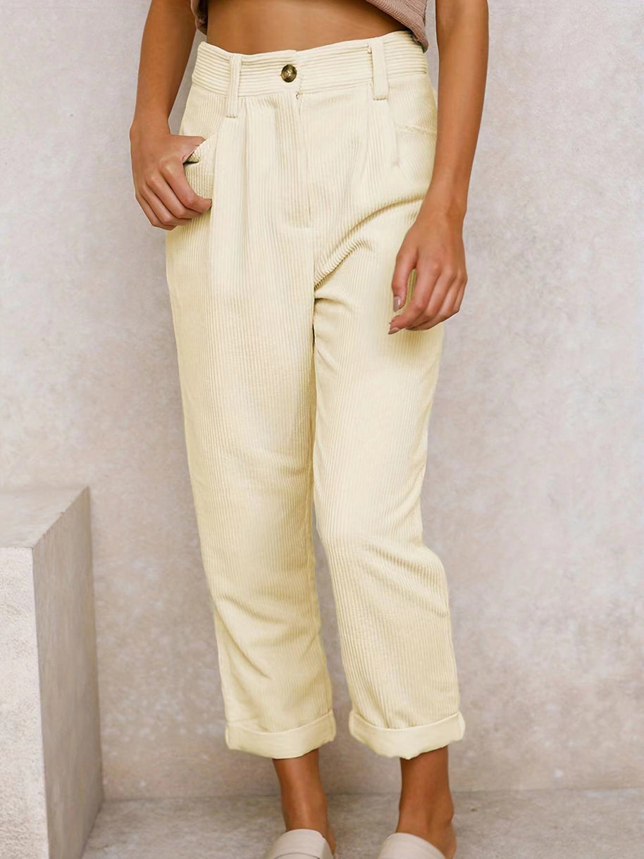 Damen weite Cordhose WW