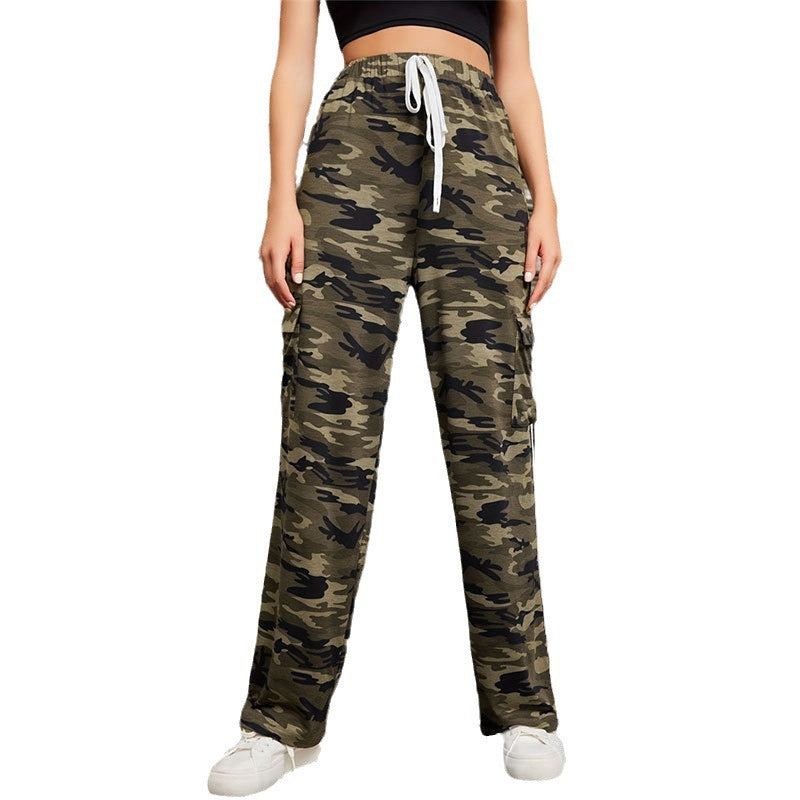 Damen Cargo-Hose mit hohem Tragekomfort und praktischen Seitentaschen W&W Mode