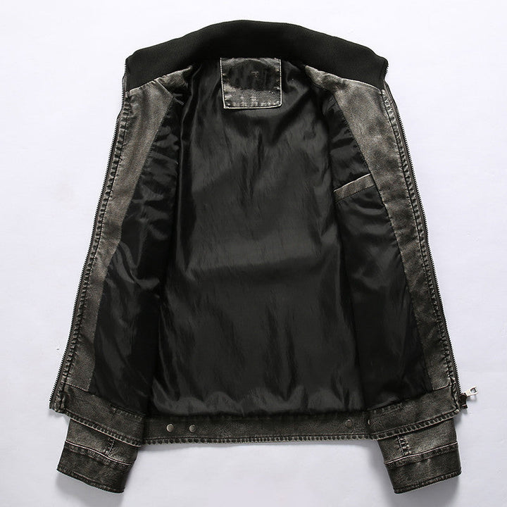 W&W Mode | Klassische Lederjacke für Männer