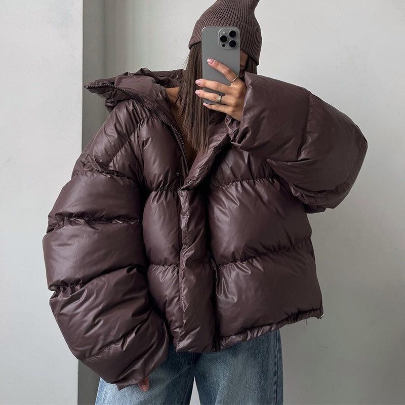 Damen Steppjacke mit voluminösem Schnitt WW