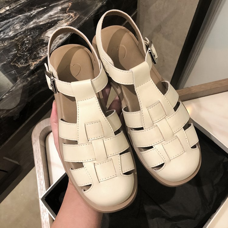 Damen elegante Sandalen mit raffiniertem geflochtenem Design und komfortablem Fußbett W&W Mode