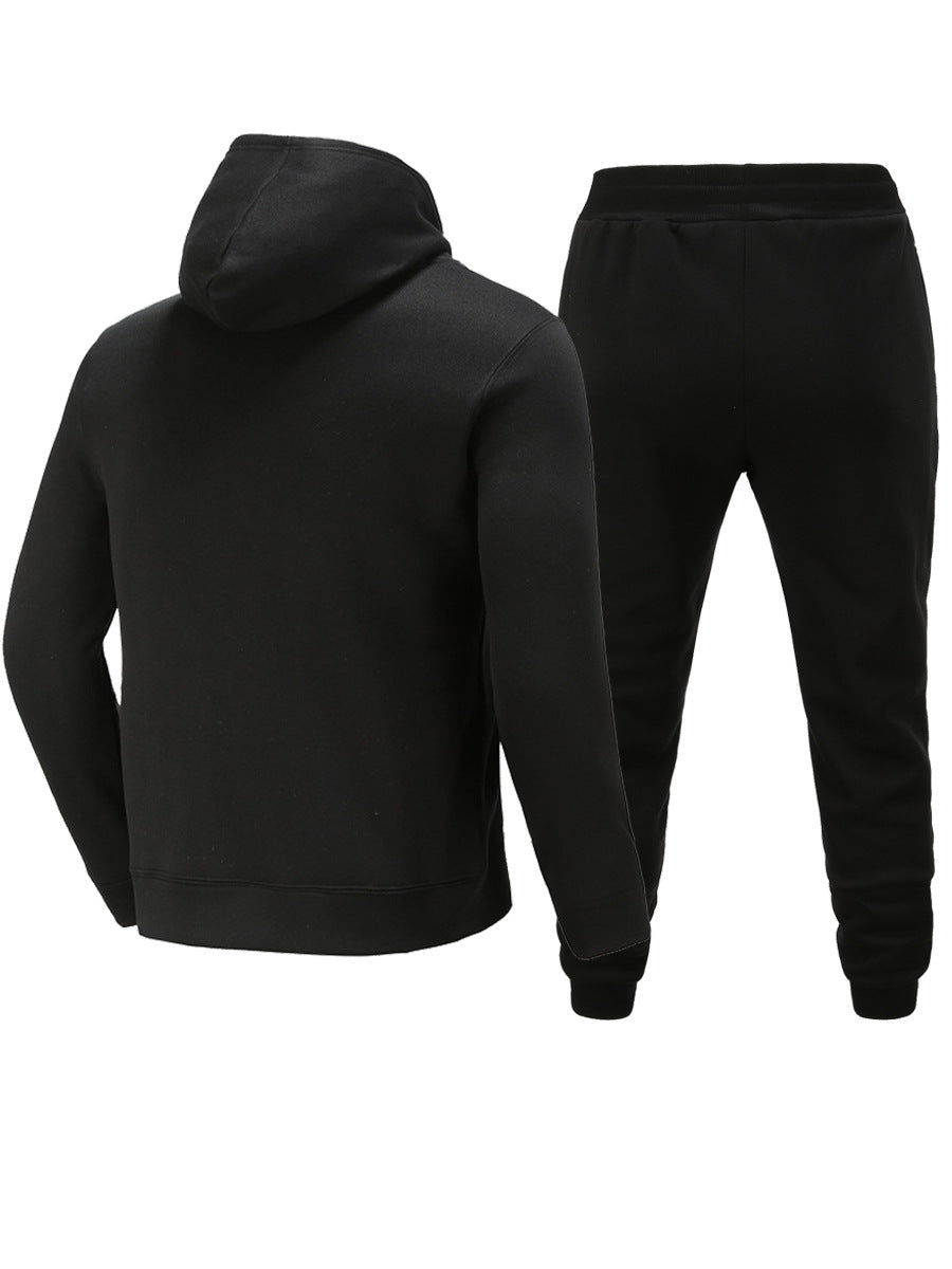 Damen Sportliches Hoodie- und Jogginghose-Set mit modernem Logo-Design WW