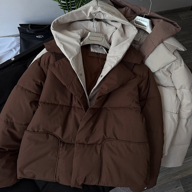 Damen Steppjacke mit großzügiger Kapuze und modernem Schnitt WW