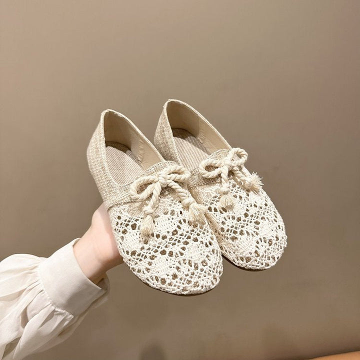 Damen Ballerinas mit raffinierter Häkelspitze und hochwertigem Obermaterial W&W Mode