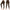 Damen Leggings mit schwingendem Rock WW