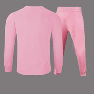 Damen Sportliches Sweatshirt- und Jogginghose-Set mit urbanem Grafikdruck WW