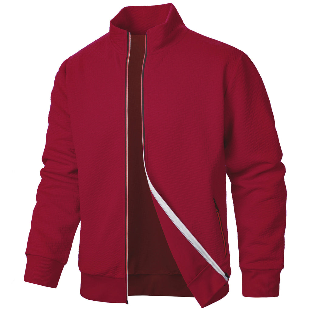 Herren Sportliche Steppjacke mit hohem Kragen und funktionalen Taschen WW