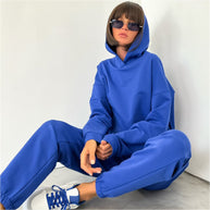 Damen Bequemes und modernes Hoodie-Set WW