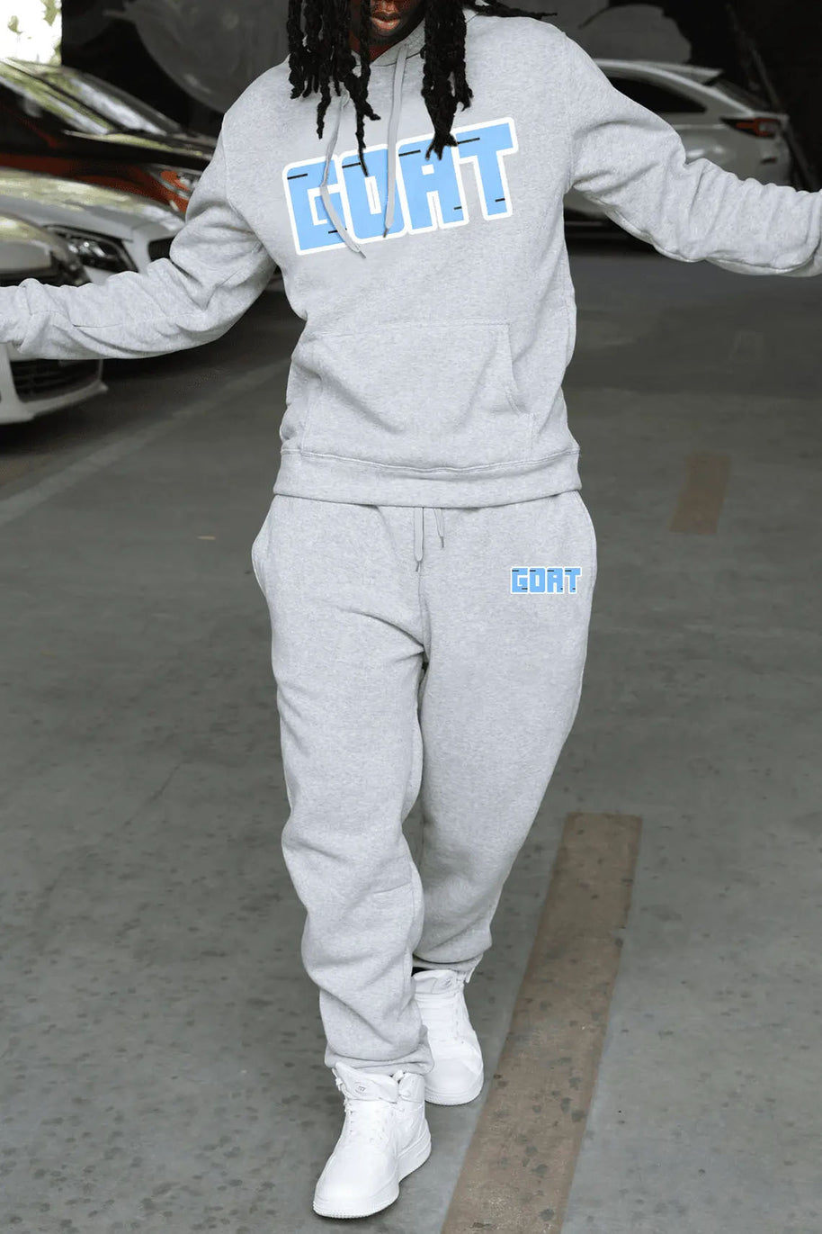 Damen Sportanzug mit lässigem Hoodie und bequemer Jogginghose WW