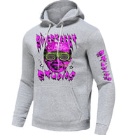 Damen sportlicher Kapuzenpullover mit künstlerischem Grafikdesign WW