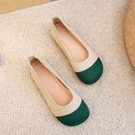 Damen atmungsaktive Ballerinas mit flexiblem Obermaterial WW