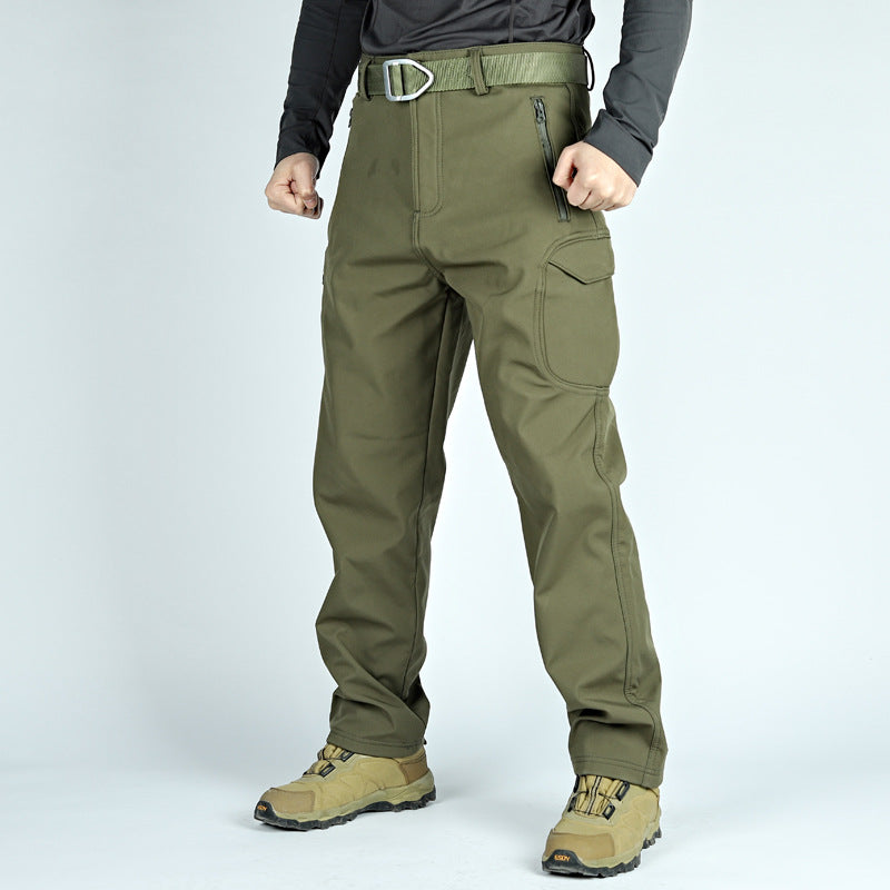 WW | Softshell Hose Für Männer Mit Mehreren Taschen Und Futter
