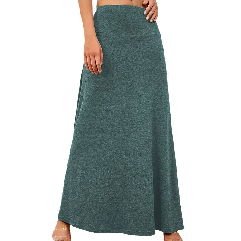 Damen nahtloser Maxirock W&W
