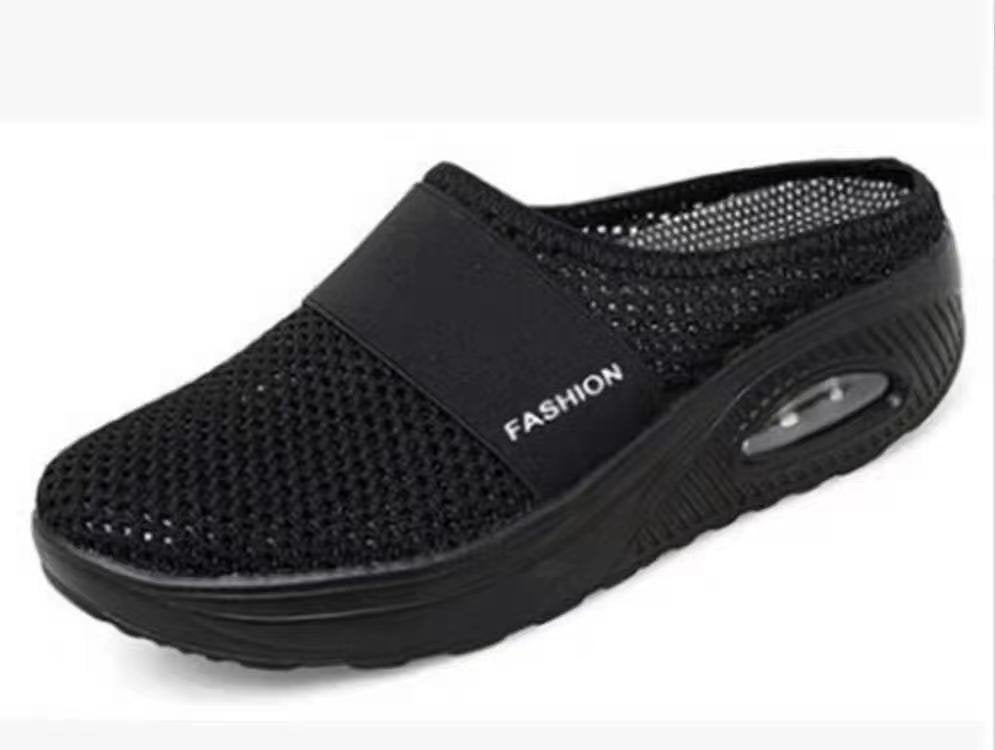 Damen Bequeme Luftpolster Clogs W&W