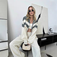 Damen Sportliche Jacke mit hohem Kragen WW