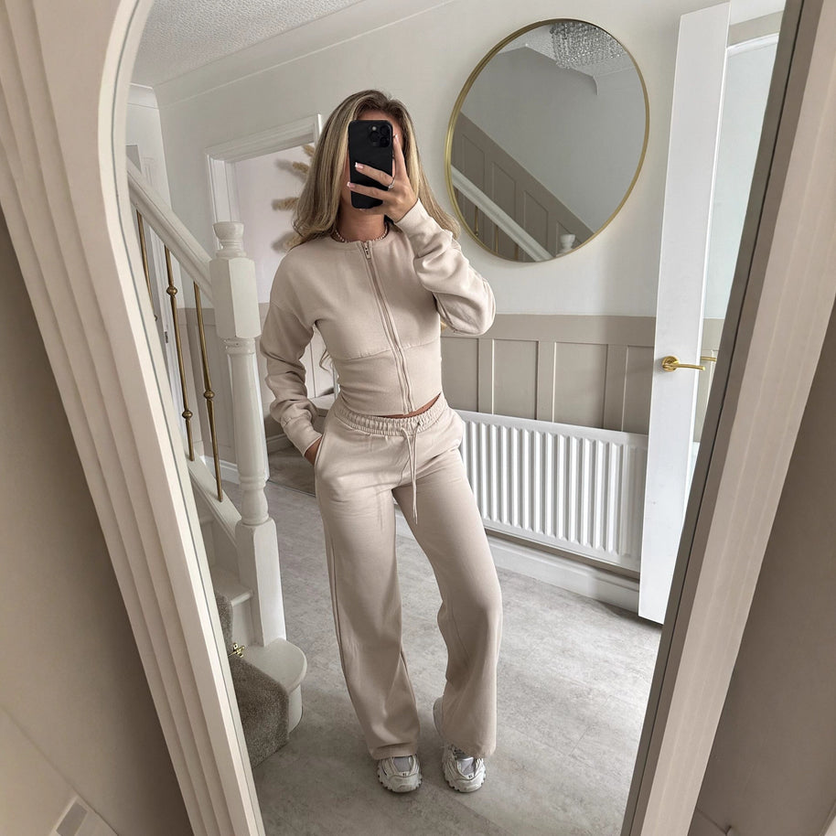 Damen sportliches Zweiteiler-Set WW