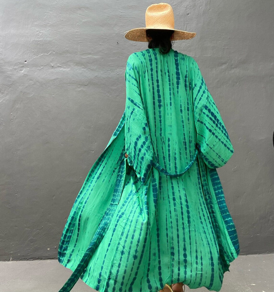 Damen Kaftan Kleid WW