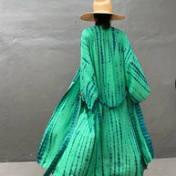 Damen Kaftan Kleid WW