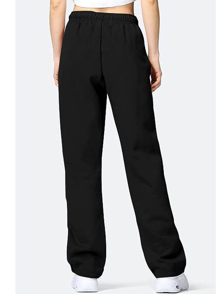 Damen Bequeme Freizeithose mit elastischem Bund und seitlichen Taschen WW