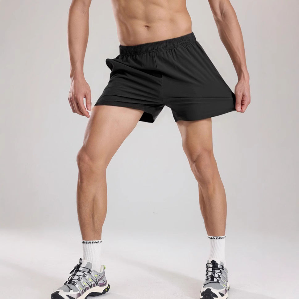 Herren Sportliche Bademode-Shorts mit schneller Trocknungsfunktion und bequemen elastischem Bund WW