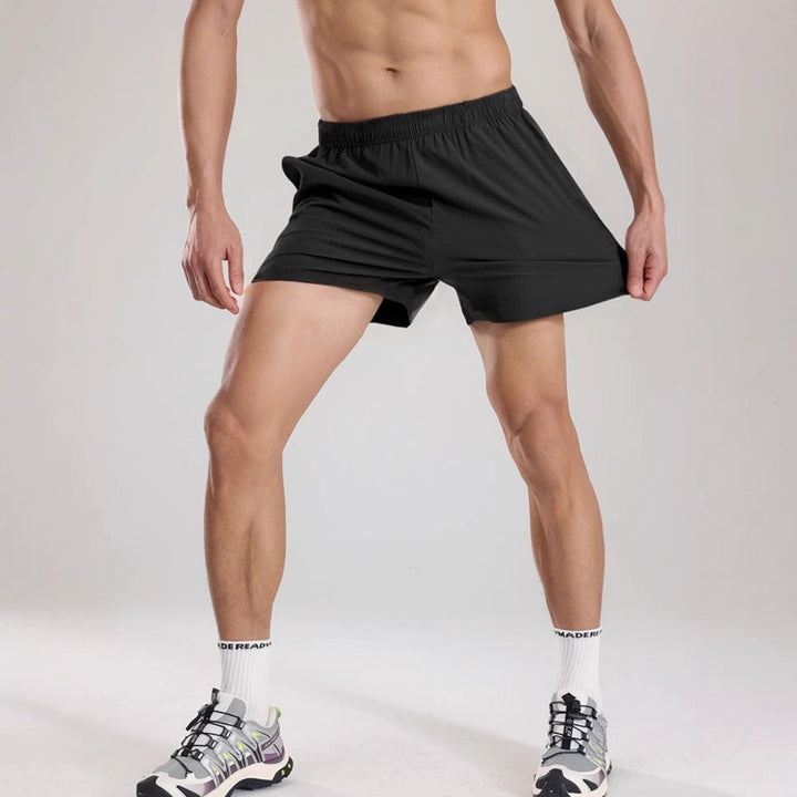 Herren Sportliche Bademode-Shorts mit schneller Trocknungsfunktion und bequemen elastischem Bund W&W Mode